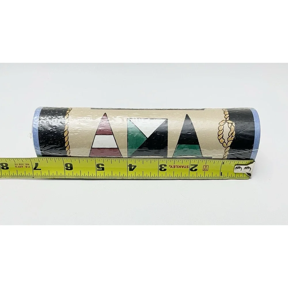 NEW The Warner Company Softac Nautical Sailboat Wallpaper Border 5 Yards x 6.75